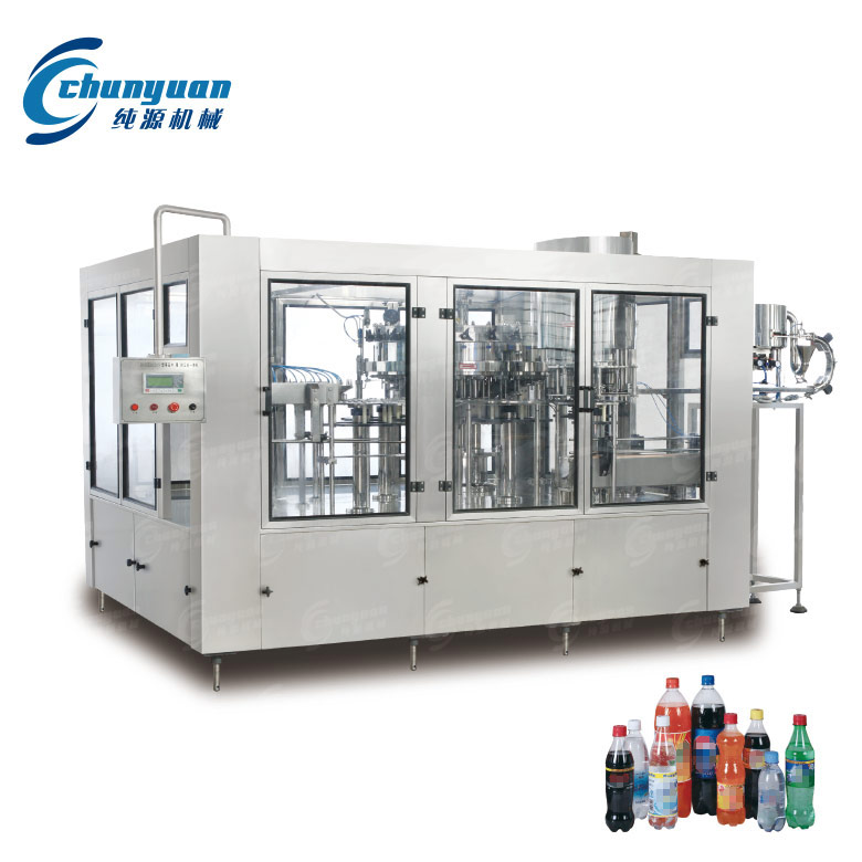三合一碳酸飲料灌裝機(jī) 三合一碳酸飲料灌裝機(jī)